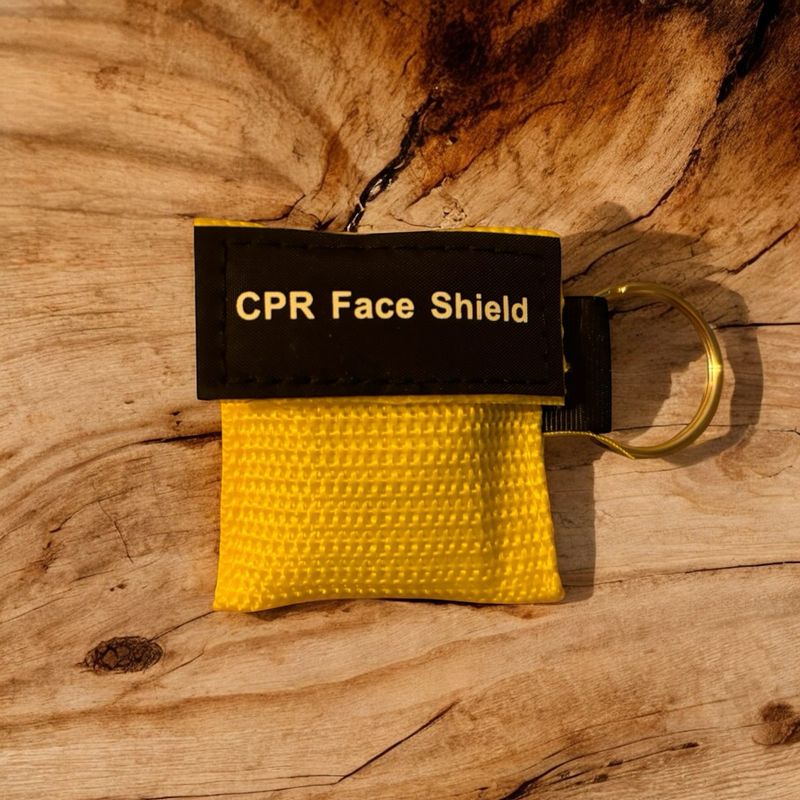 CPR Face Shield Geel