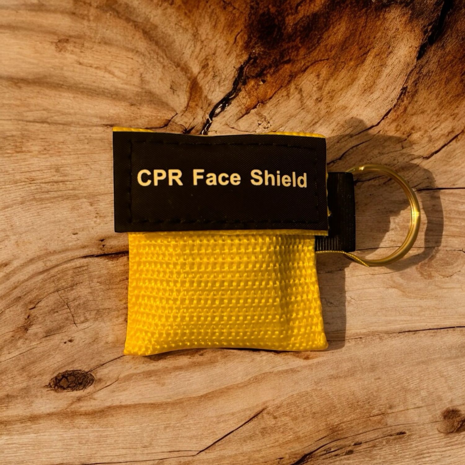 CPR Face Shield Geel