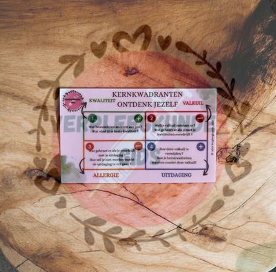 KERNKWADRANTEN ONTDEK JEZELF