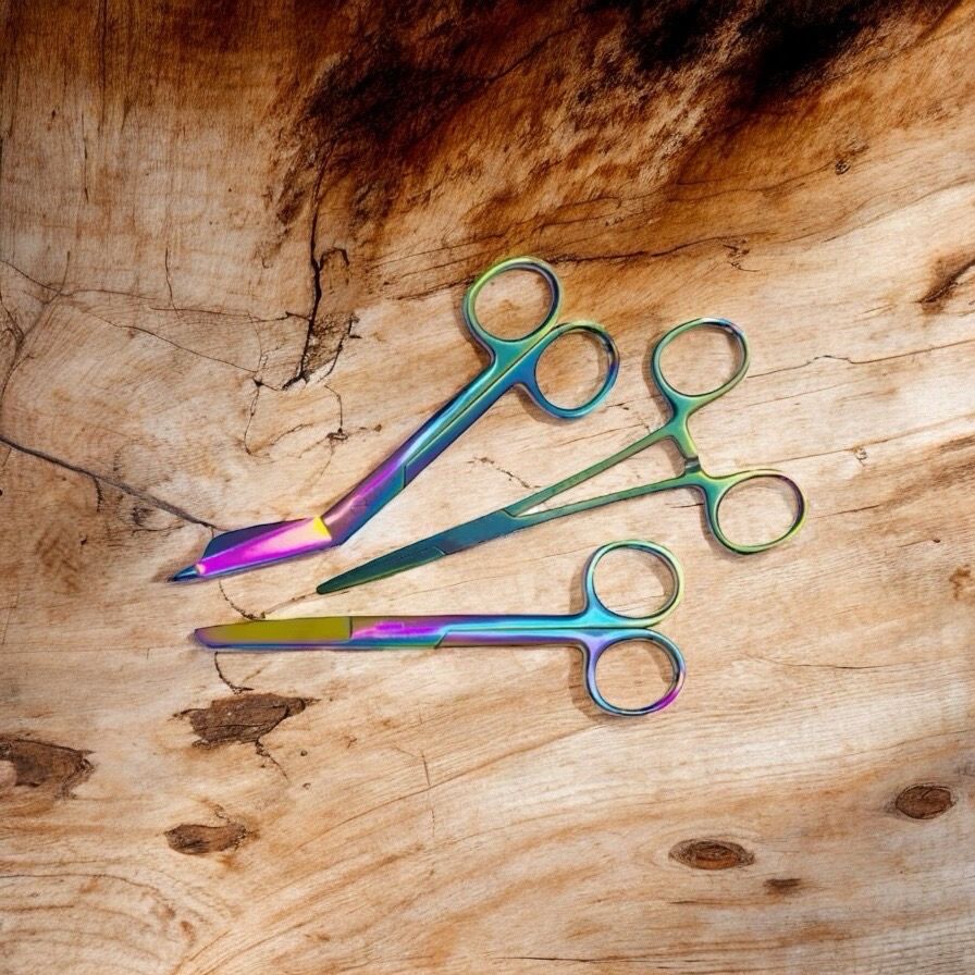 Set blauwe scharen ✂️
