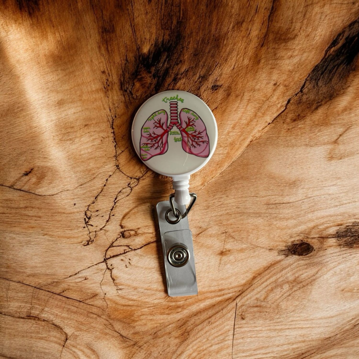 Badge houder De longen