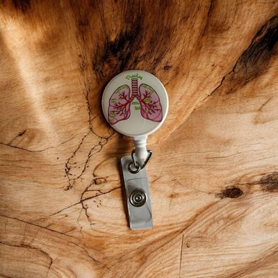 Badge houder De longen
