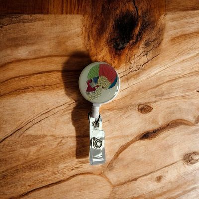 Badge houder Schedel