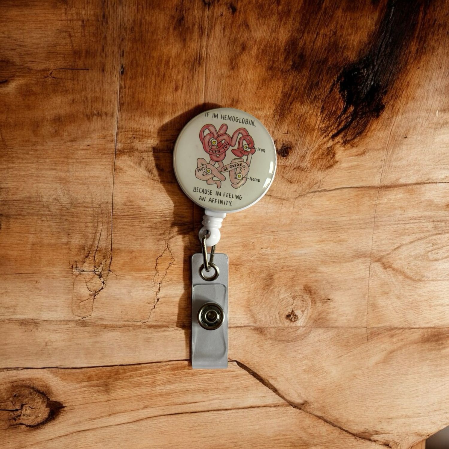 Badge houder Hemoglobine