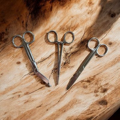 Set grijze scharen ✂️