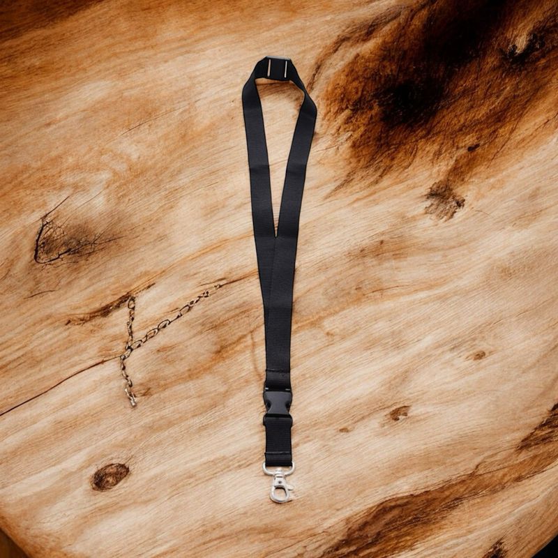 Lanyard Zwart