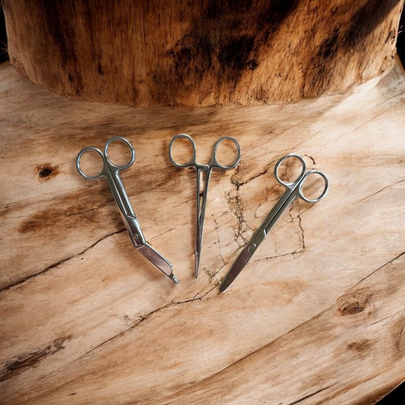 Set grijze scharen ✂️