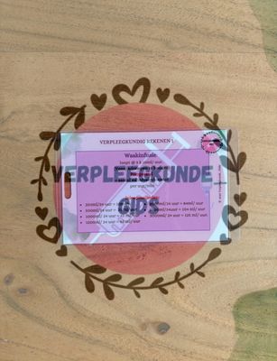 Verpleegkundig rekenen 1/ Regel van 3