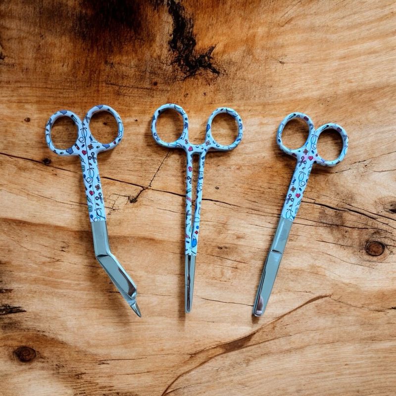 Set scharen zorg wit ✂️