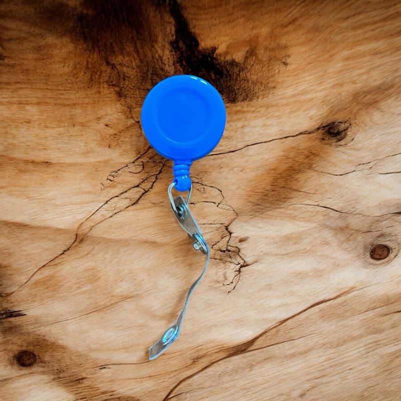 Badgehouder licht blauw