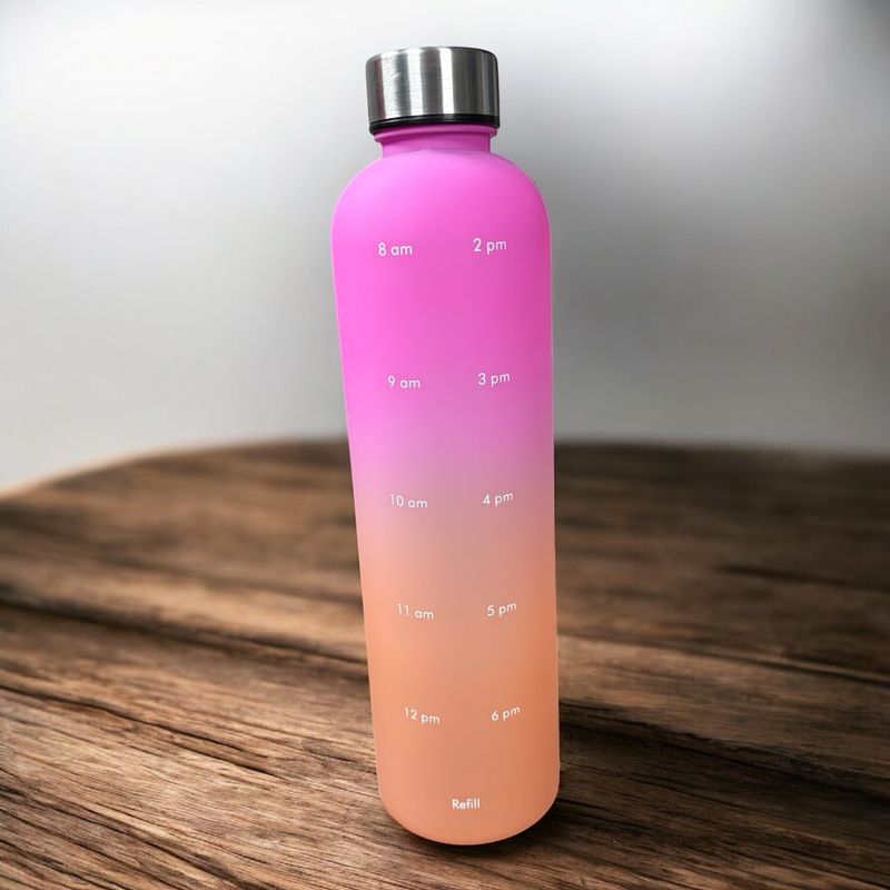 Drinkfles Roos oranje