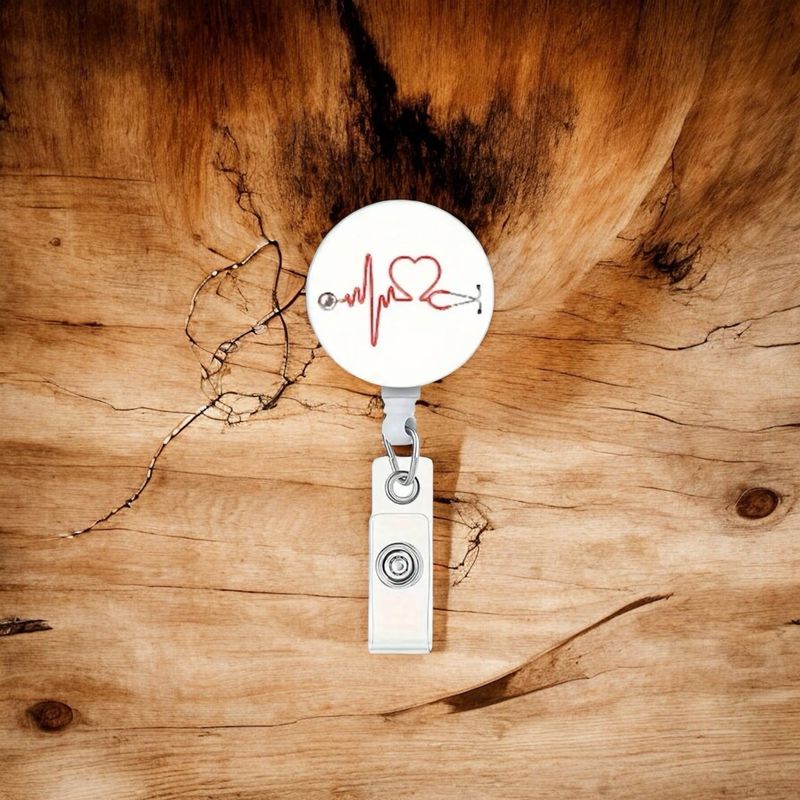 Badge houder stethoscoop