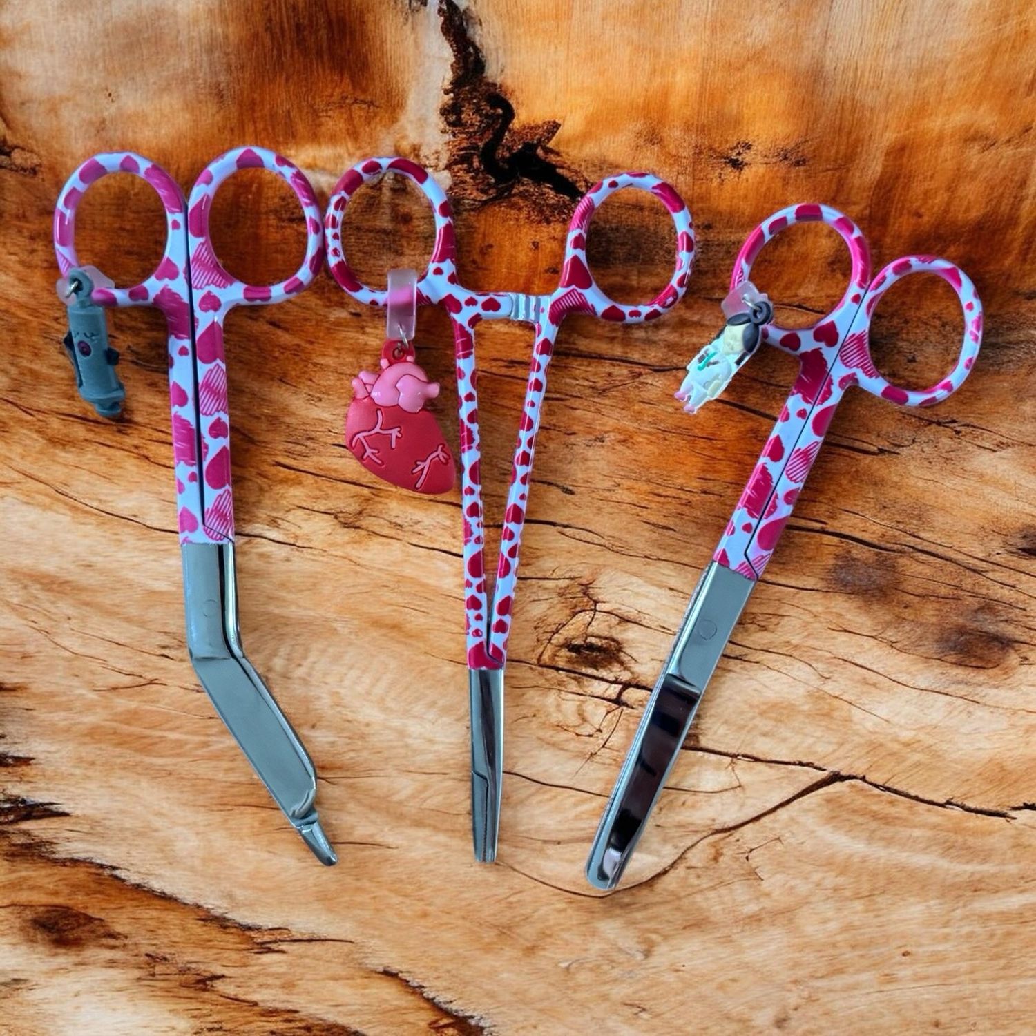 Set hartjes rood scharen + accessoires ✂️