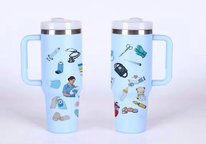 UNIEKE Drinkbeker blauw