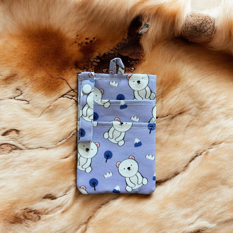Pocket Organizer Beertjes paars