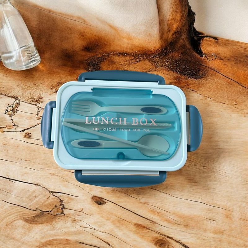 Lunchbox blauw
