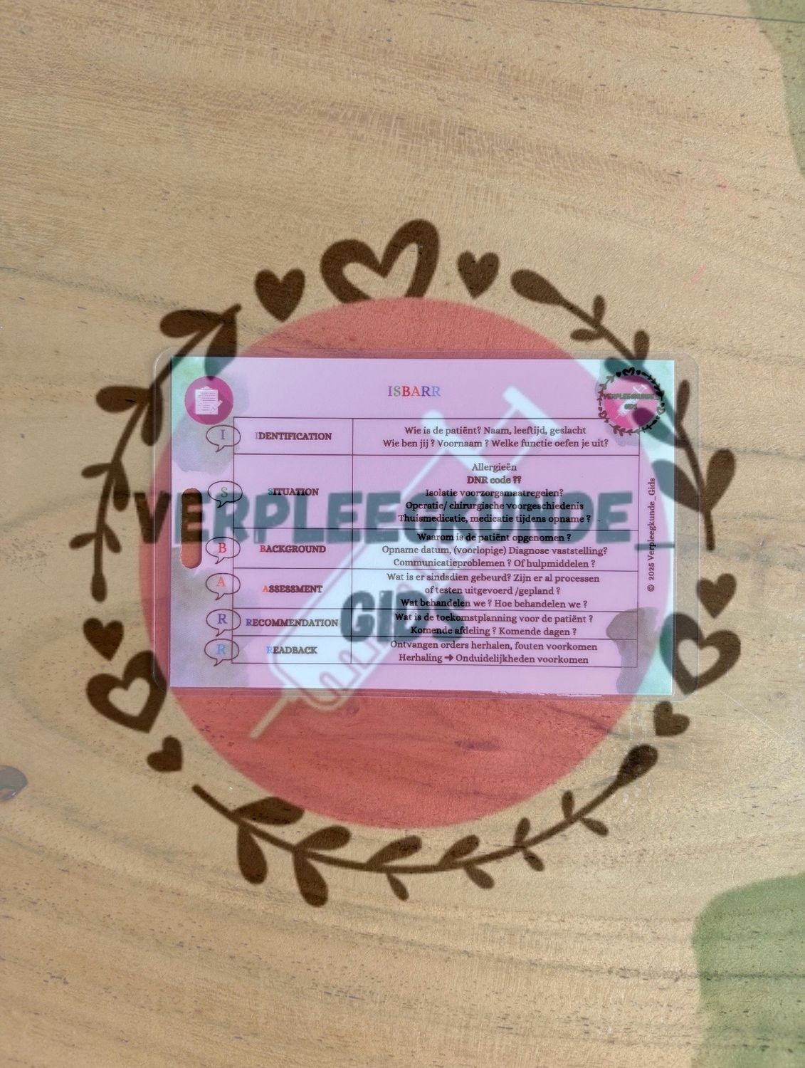 ISBARR/ Glasgow Coma schaal