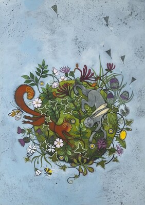 The Wild Way - Print from 'The Garden Awakening'
