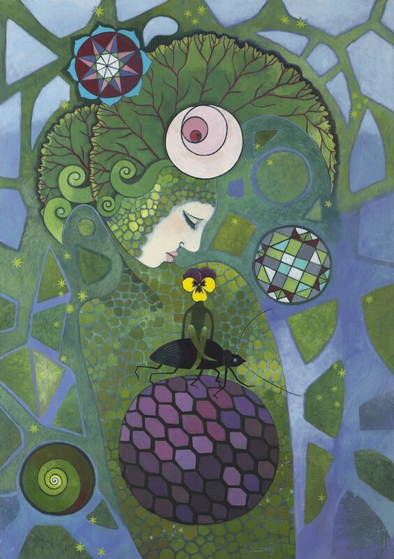 Sacred Geometry - Print from 'The Garden Awakening'