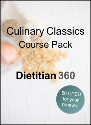 Culinary Classics Course Pack | 50 CPEU