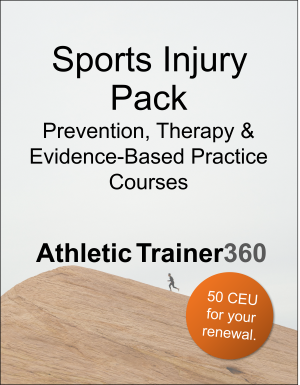 Sports Injury Pack | 50 CEU