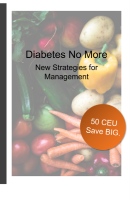 Diabetes No More Course Pack Diabetes No More Course Pack