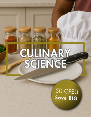 Culinary Science 50 Course Pack Culinary Science 50 Course Pack