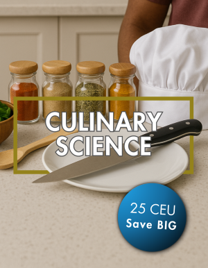 Culinary Science 25 Course Pack Culinary Science 25 Course Pack
