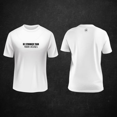 Excuse Crusher | White