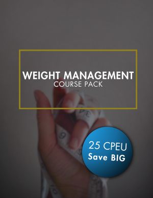 Weight Management 25 Course Pack