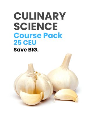 Culinary Science 25 Course Pack