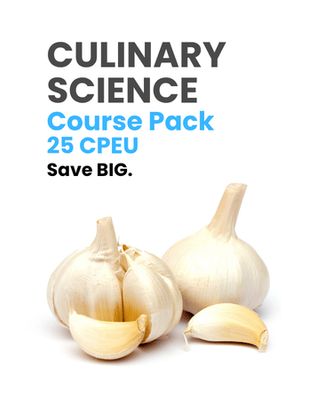 Culinary Science 25 Course Pack