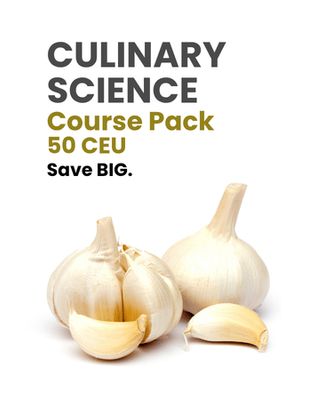 Culinary Science 50 Course Pack