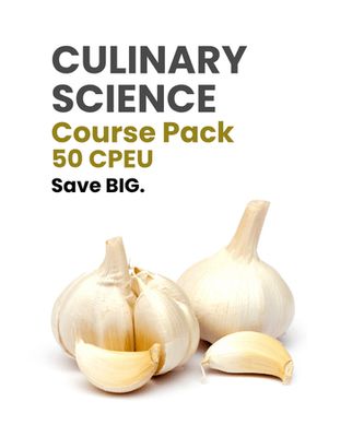 Culinary Science 50 Course Pack