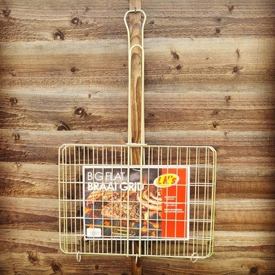 LK&#39;S Big Flat Braai Grid 420x320mm (COLLECTION ONLY)