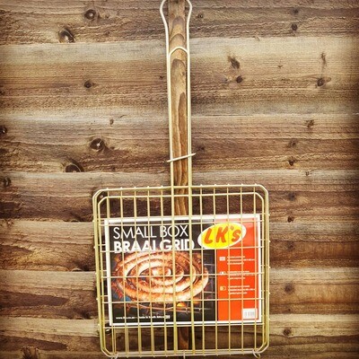 LK&#39;S Small Box Braai Grid 330x330mm (COLLECTION ONLY)