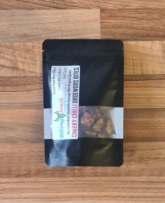 Cheeky Chilli Droewors Snack Pack Mini Bites 50g e