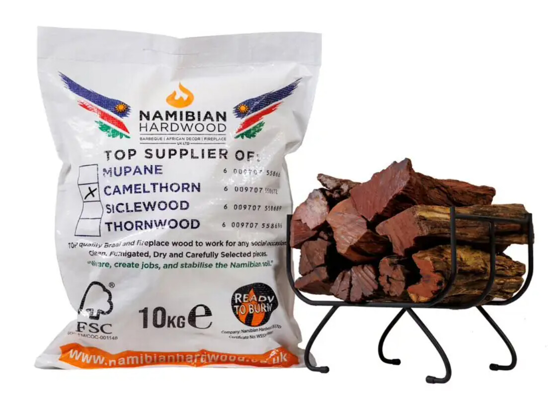 Kameeldoring - Camelthorn Firewood Bag 10kg (COLLECTION ONLY)