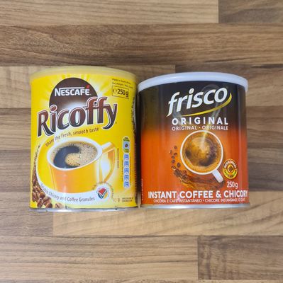 Ricoffy / Frisco Coffee Tin 250g e