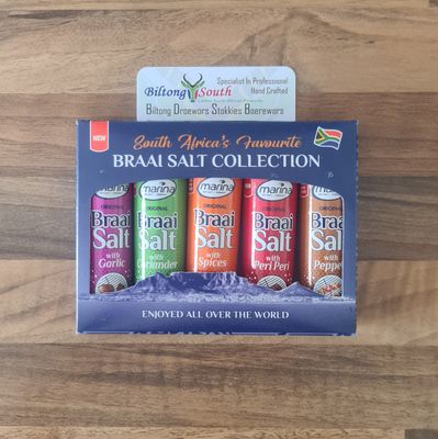 Marina Braai Salt Selection Box 125g e