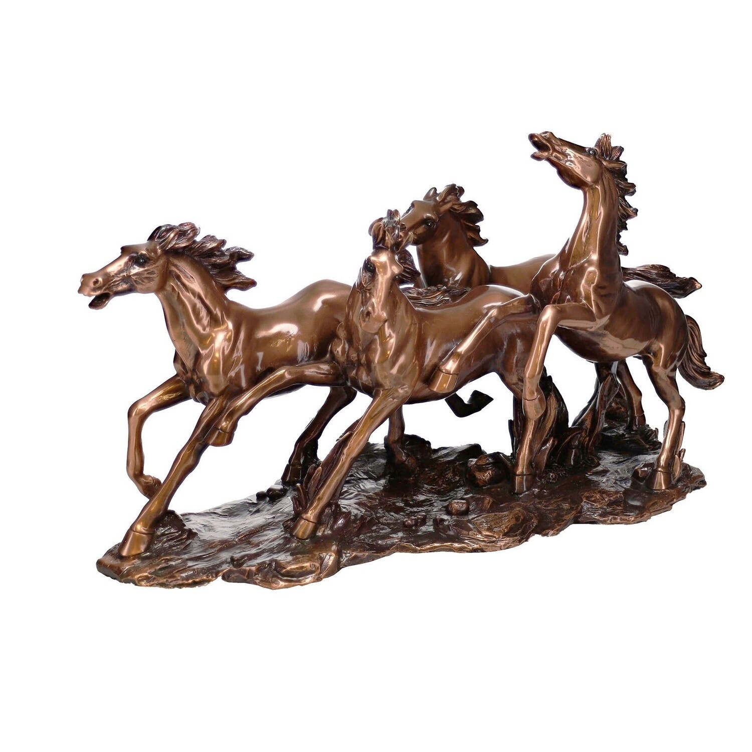 Running Horses Statue
