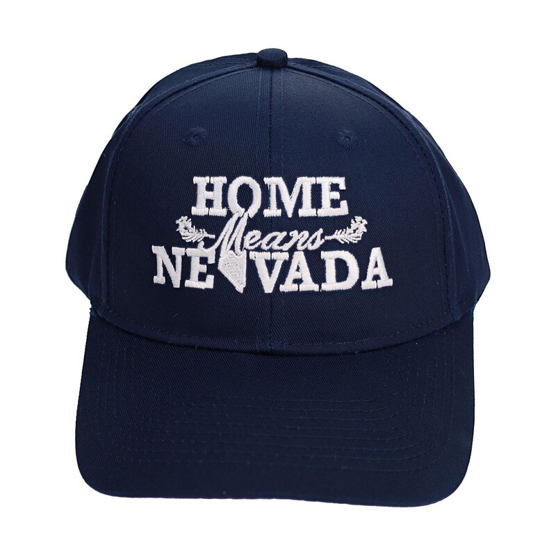 Home Means Nevada Navy Cap
