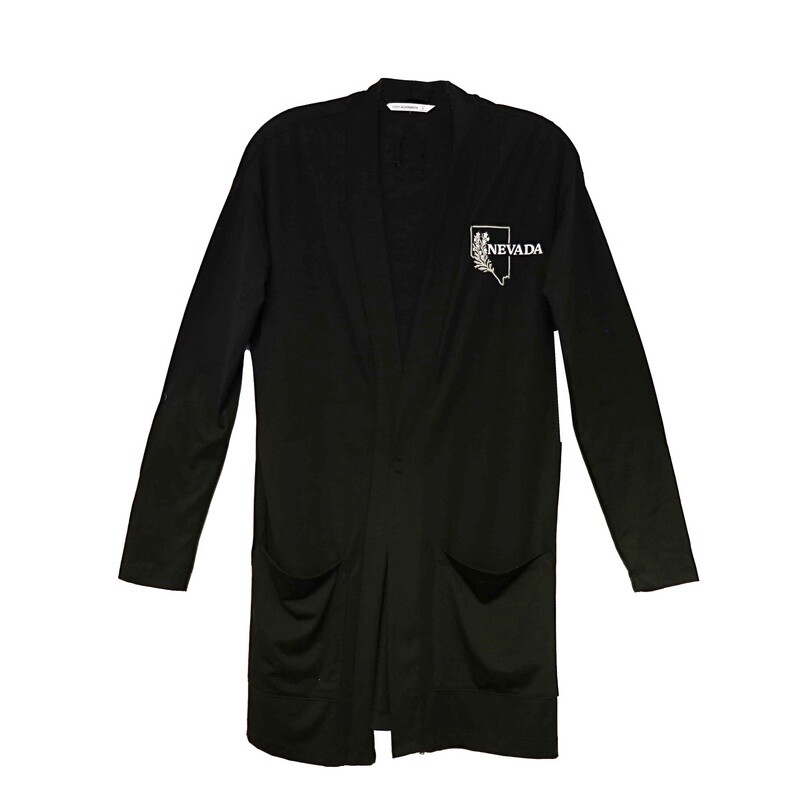 Cardigan with Patch Pockets
