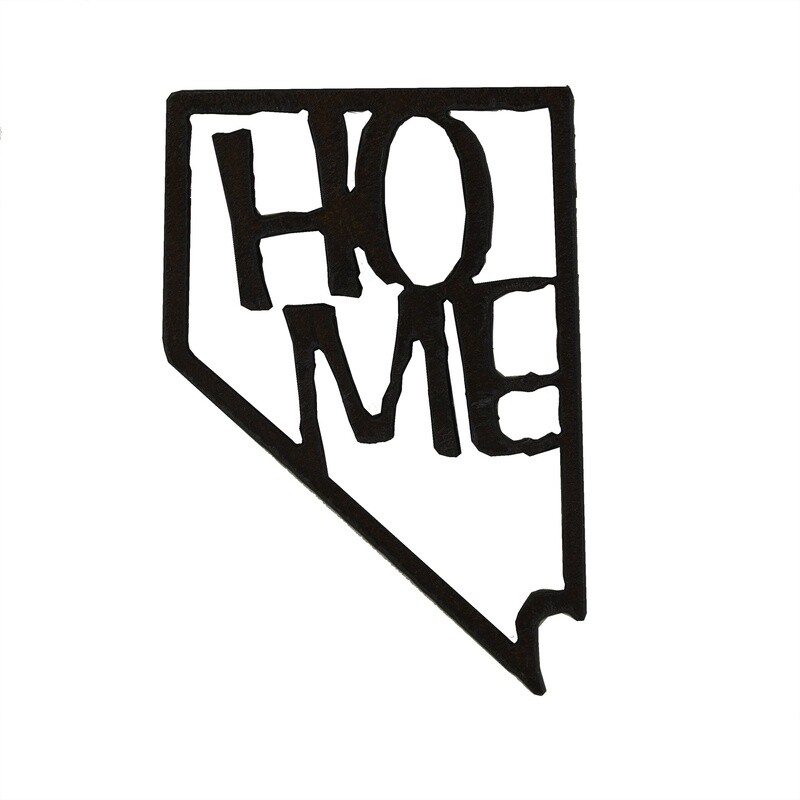 Nevada Shaped Magnet w/ &quot;Home&quot;