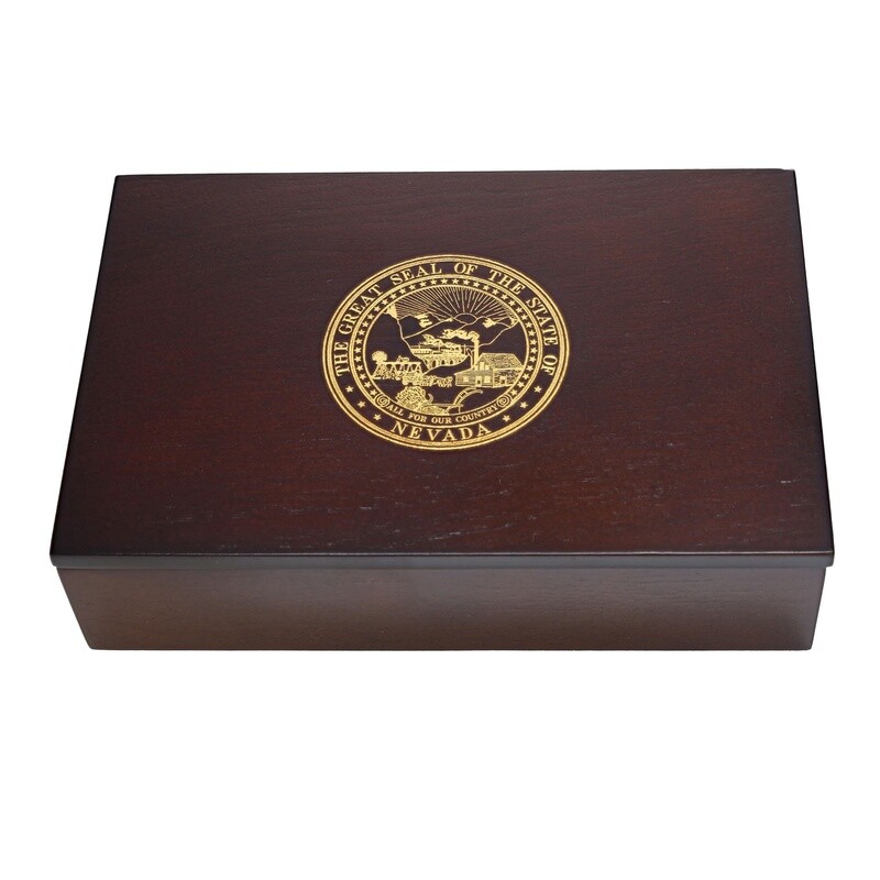 Small Espresso Finish Keepsake Box