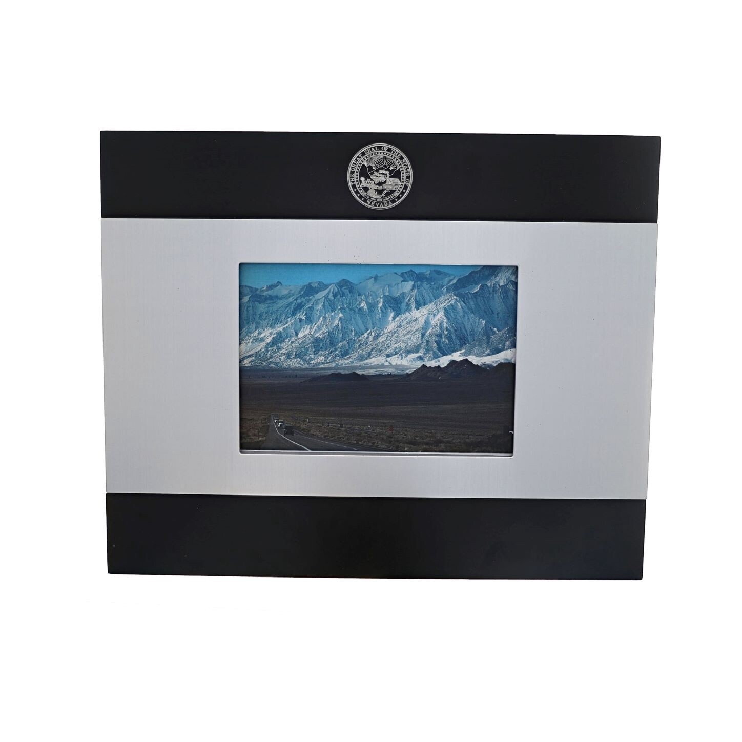 Black Frame with State Seal