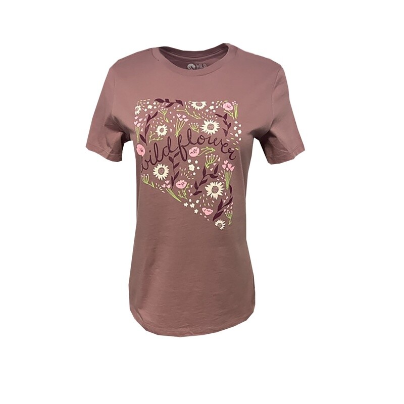 Nevada Wildflower Relaxed T-Shirt, Size: Small