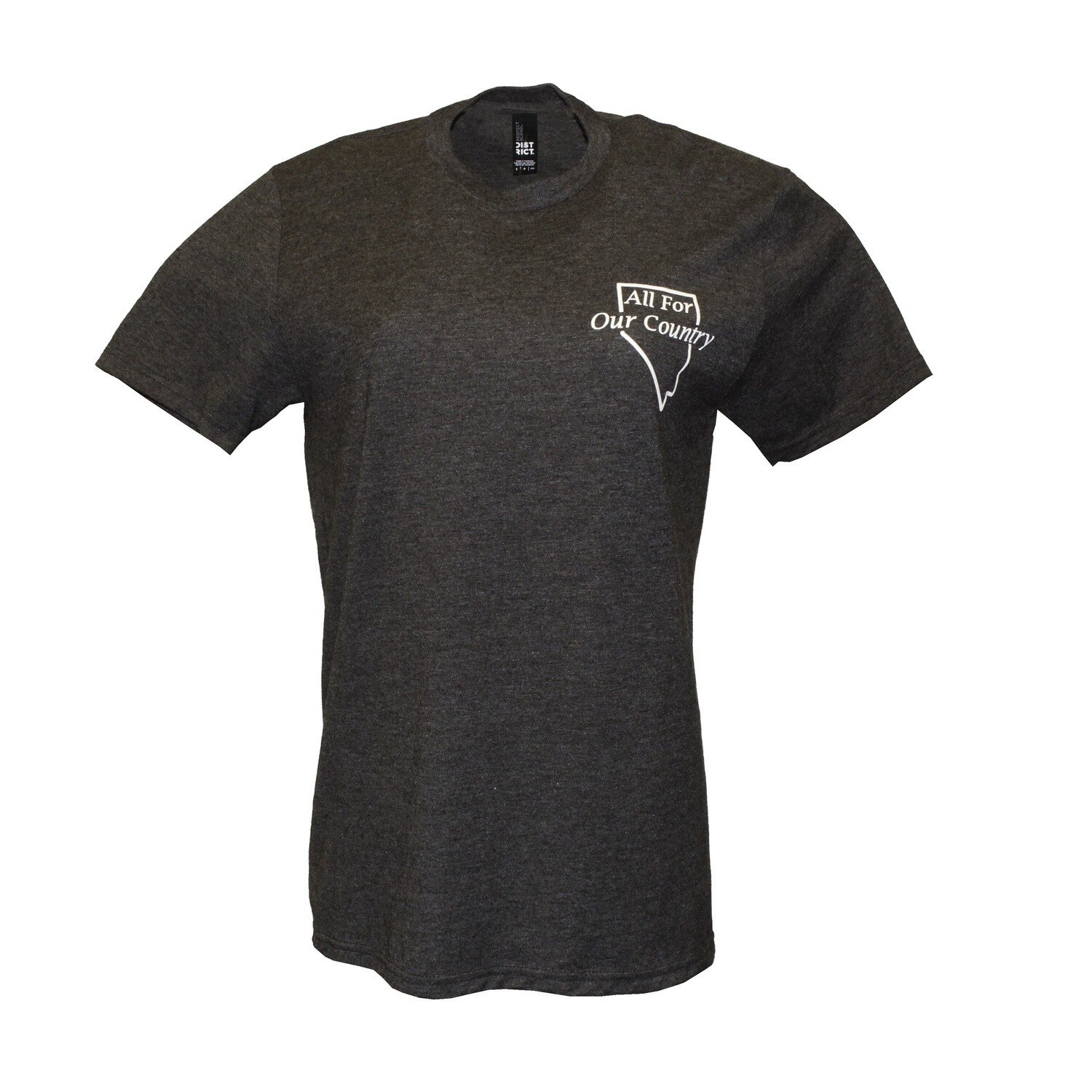 District T-Shirt Perfect Blend in Heathered Charcoal