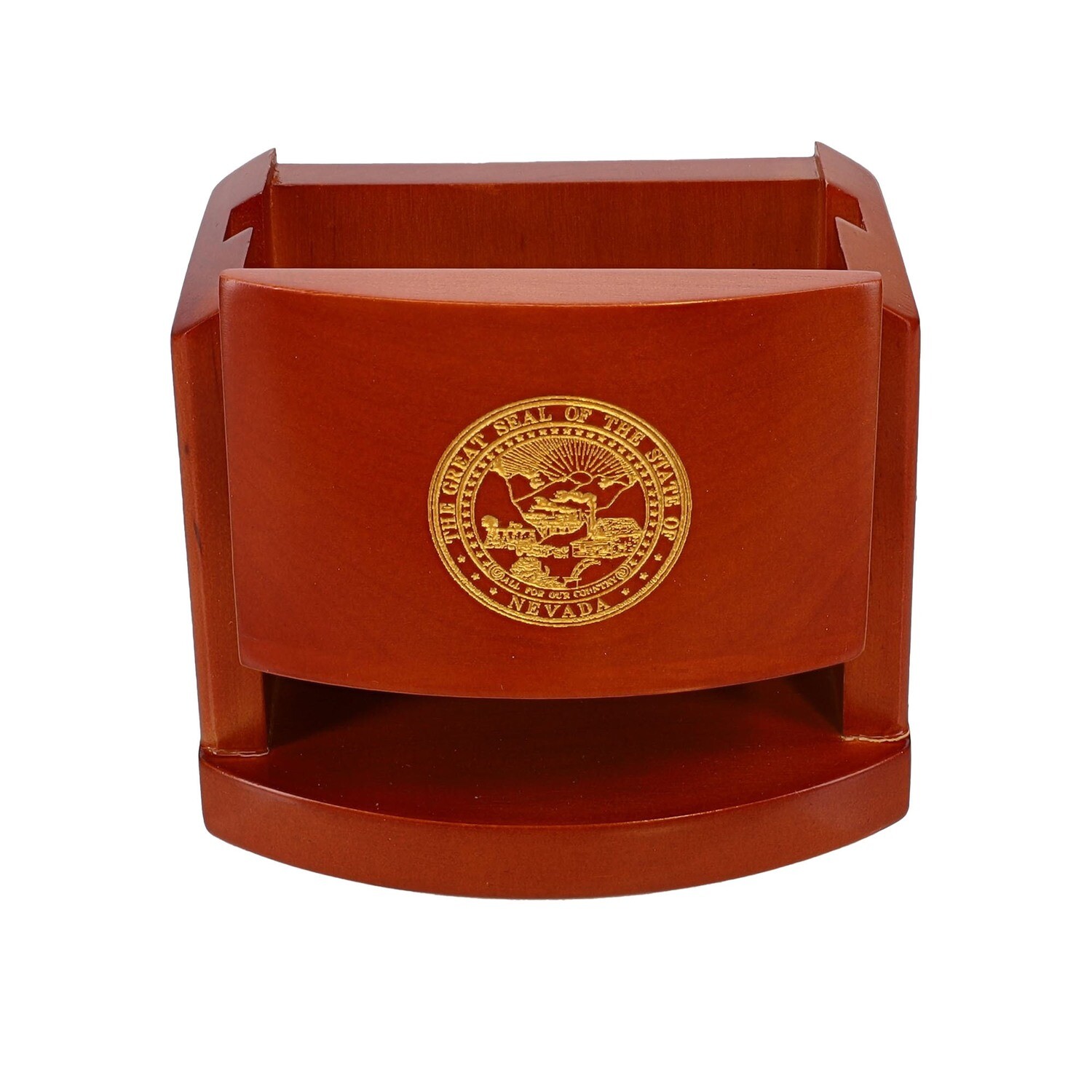 Pop Out Business Card Holder w/ State Seal