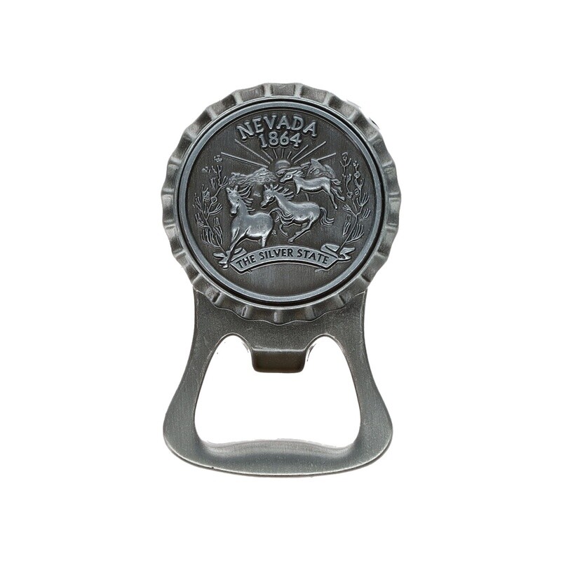 Horse Cameo Bottle Opener Magnet